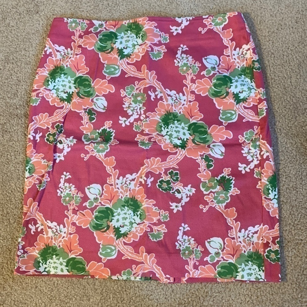 TALBOTS Super Cute Back Zip Skirt Size 8P EUC